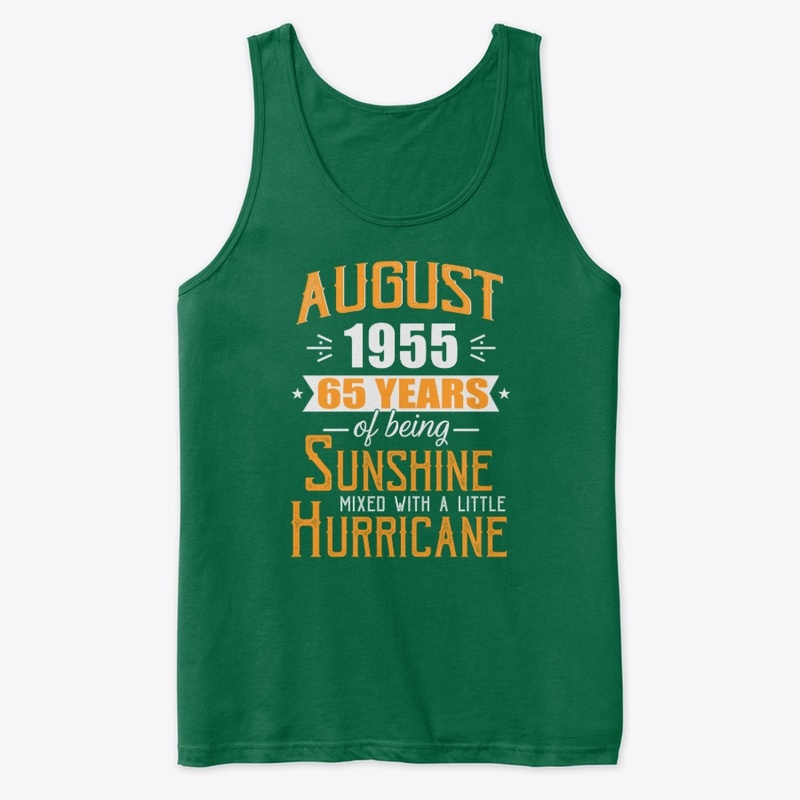 August 1955, 65 Years Anniversary Gift