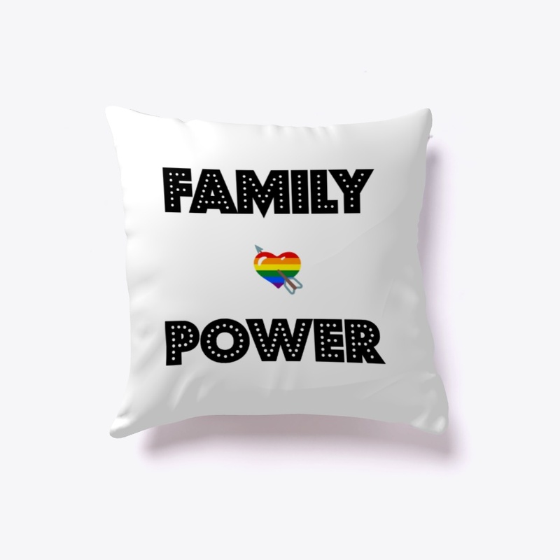 LIMITED EDITION FAMILY POWER PILLOW