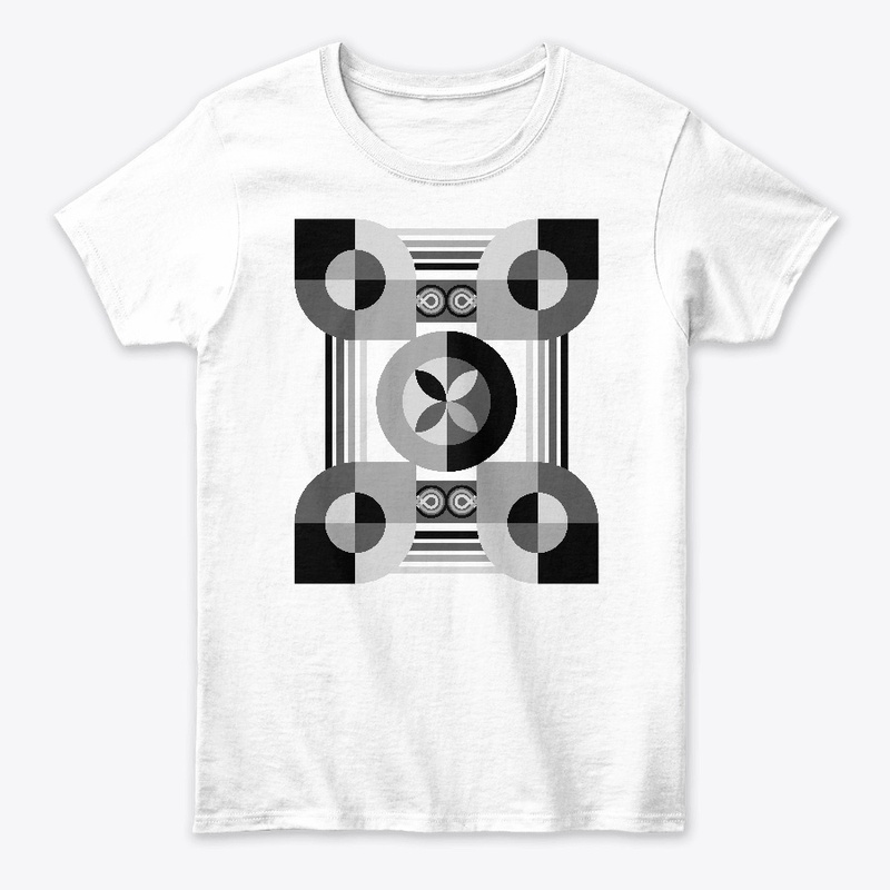 Tribal Geometric design monochromatic