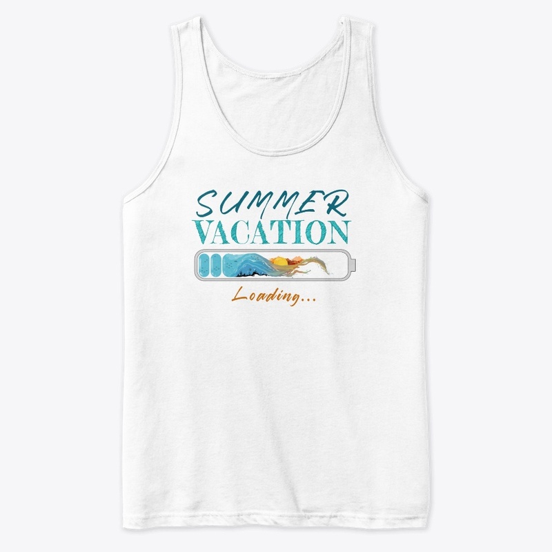 Summer vacation loading,holiday time