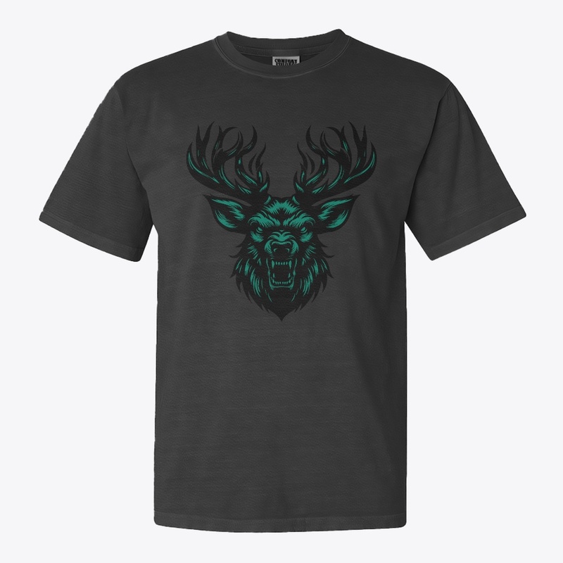 Majestic Deer Head Artwork