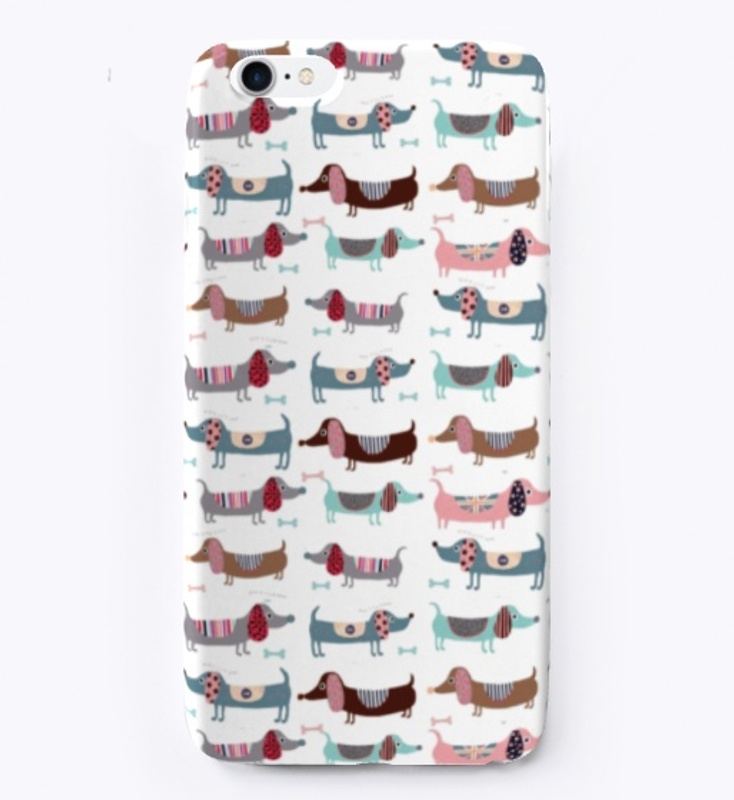 Cute Dachshund Face Mask