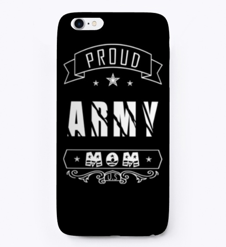 PROUD SOLDIER'S MOM- ARMY WOMEN T SHIRT.