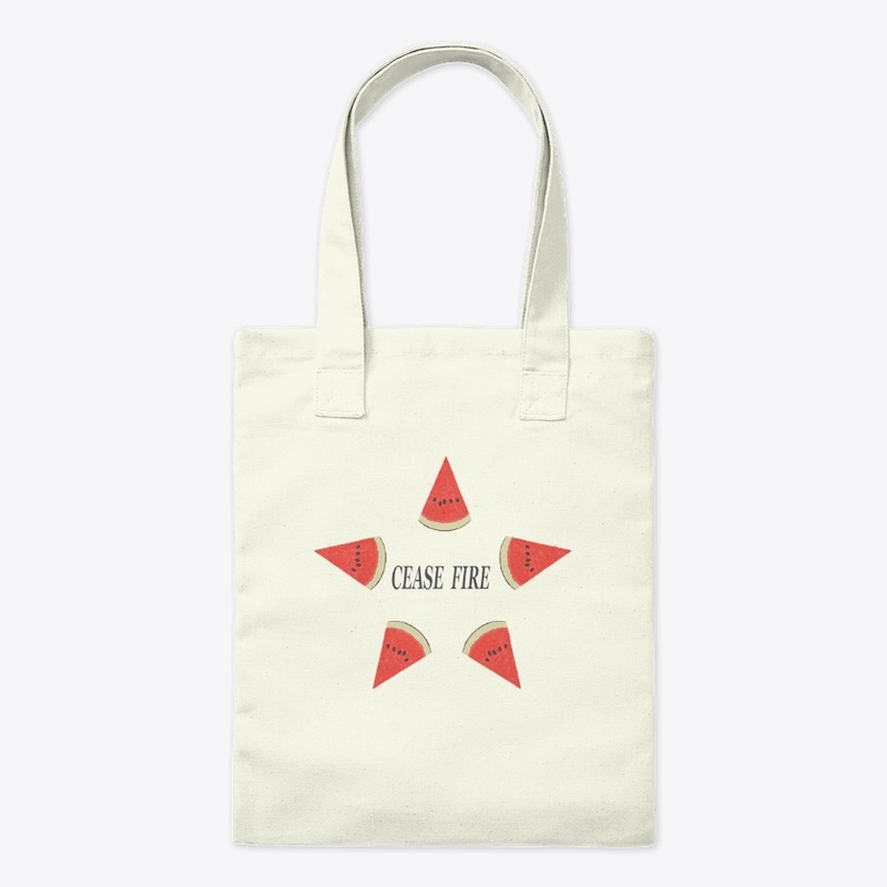 "CEASE FIRE" Watermelon Star Line