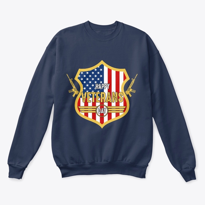 Happy Veterans Day T Shirt Design
