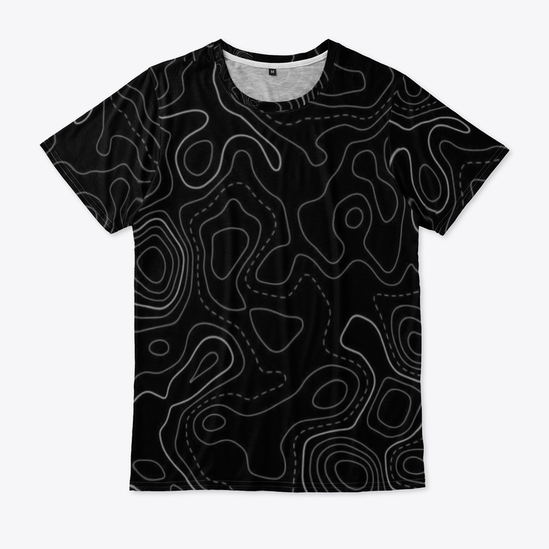 Black and white T-shirt (customize)