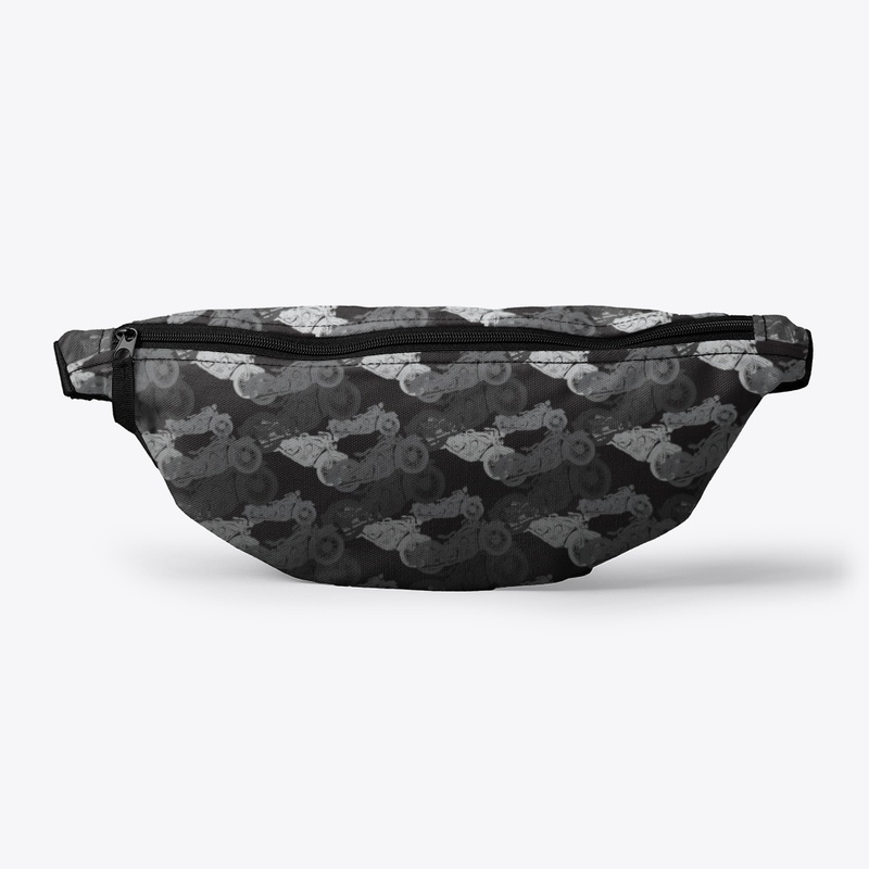 Vintage Motorcycle Camo  Mask