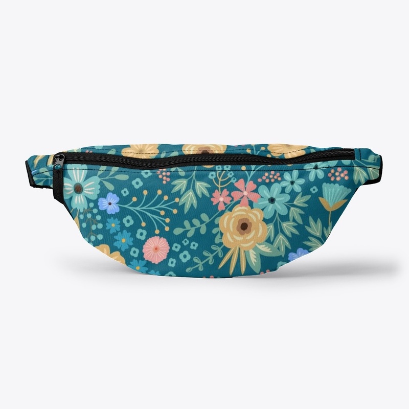 Beautiful floral pattern Graphic mask