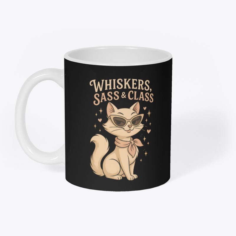 Cute Persian Cat Whiskers, Sass