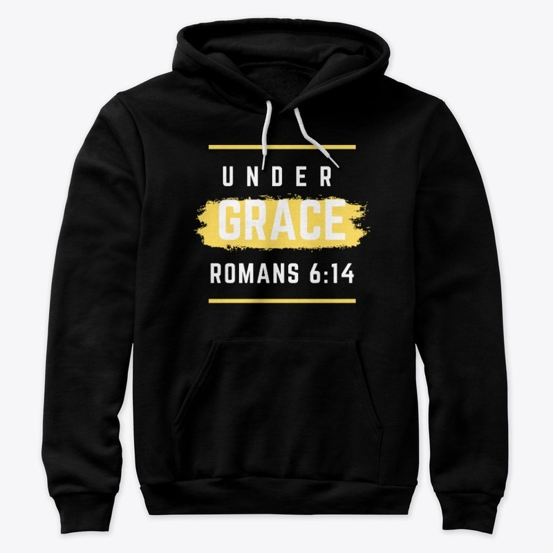 UNDER GRACE - BLACK HOODIES