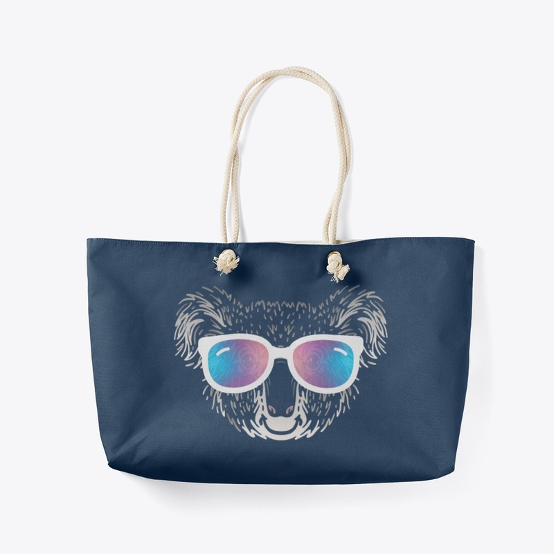 Cute Koala in Sunglasses (Colored+sg04)