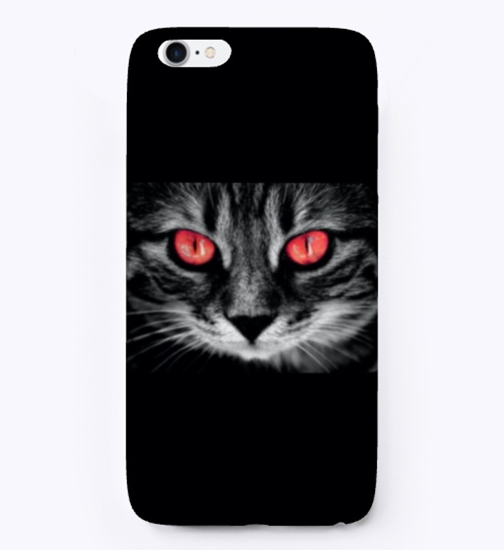 red eyed cat