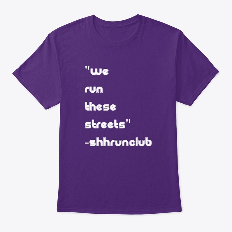 SHH Crew Run Club "Classic Motto2 Tee"