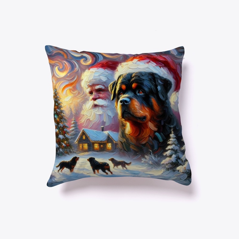 Rottweilers & Santa
