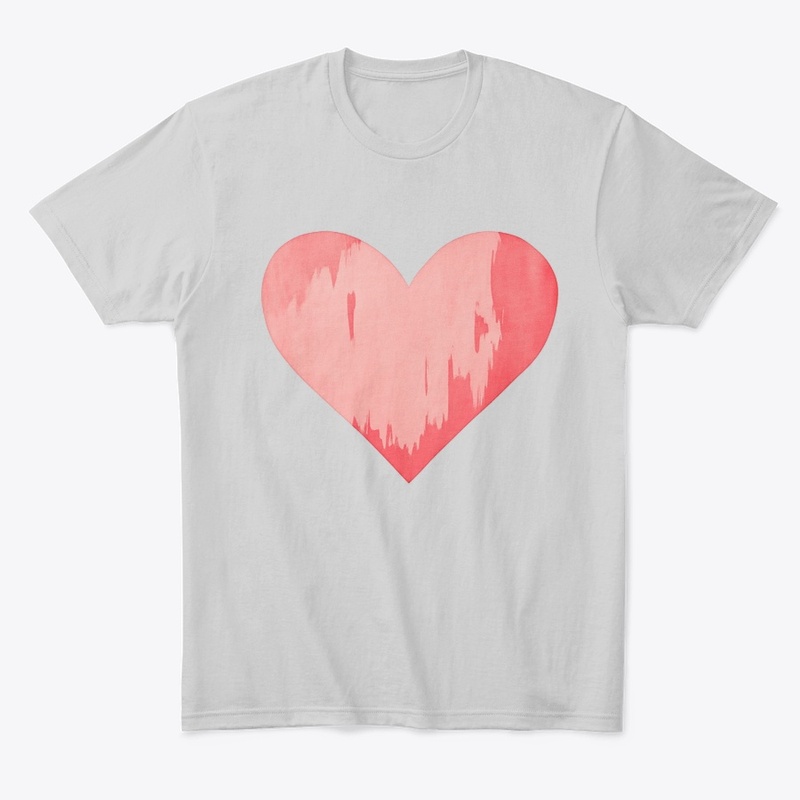 Abstract Watercolor Heart
