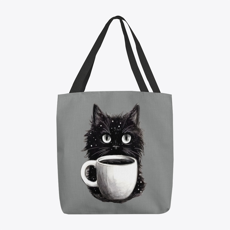 Cats love coffee
