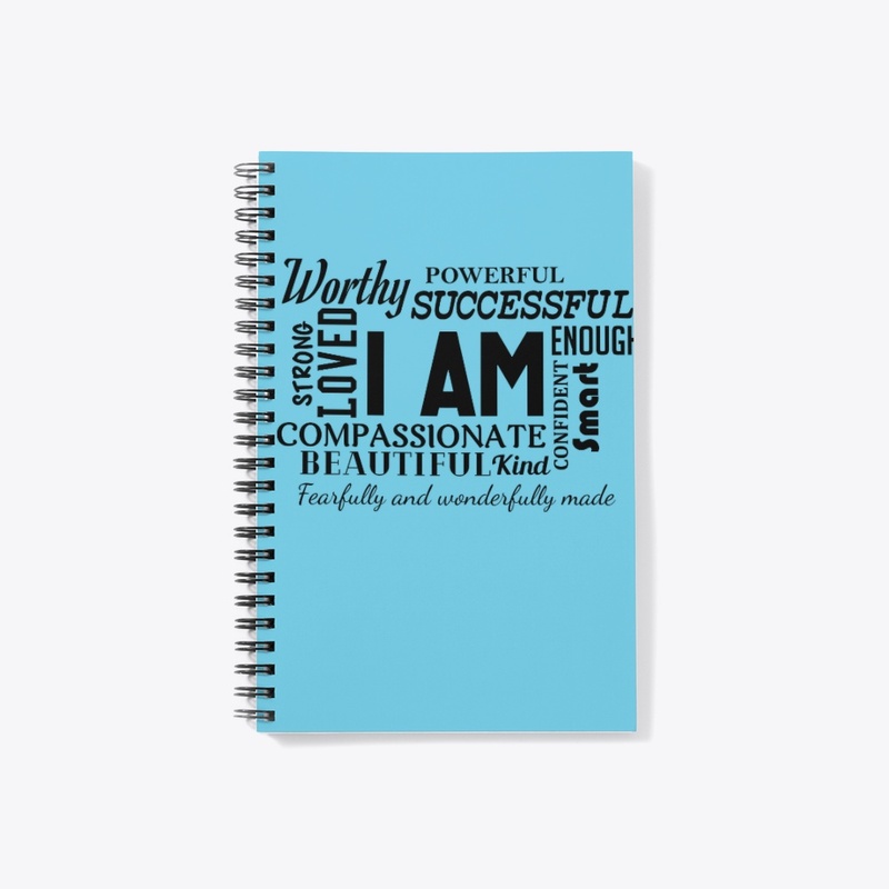Affirmations2 Notebook (multiple colors)