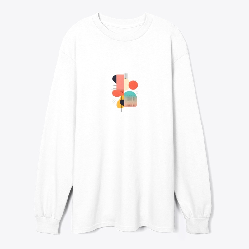 Minimalist graphic casual T-shirt design