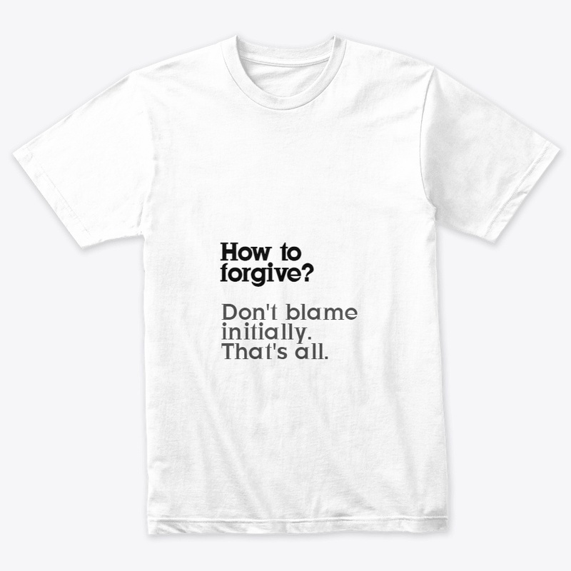 How to forgive