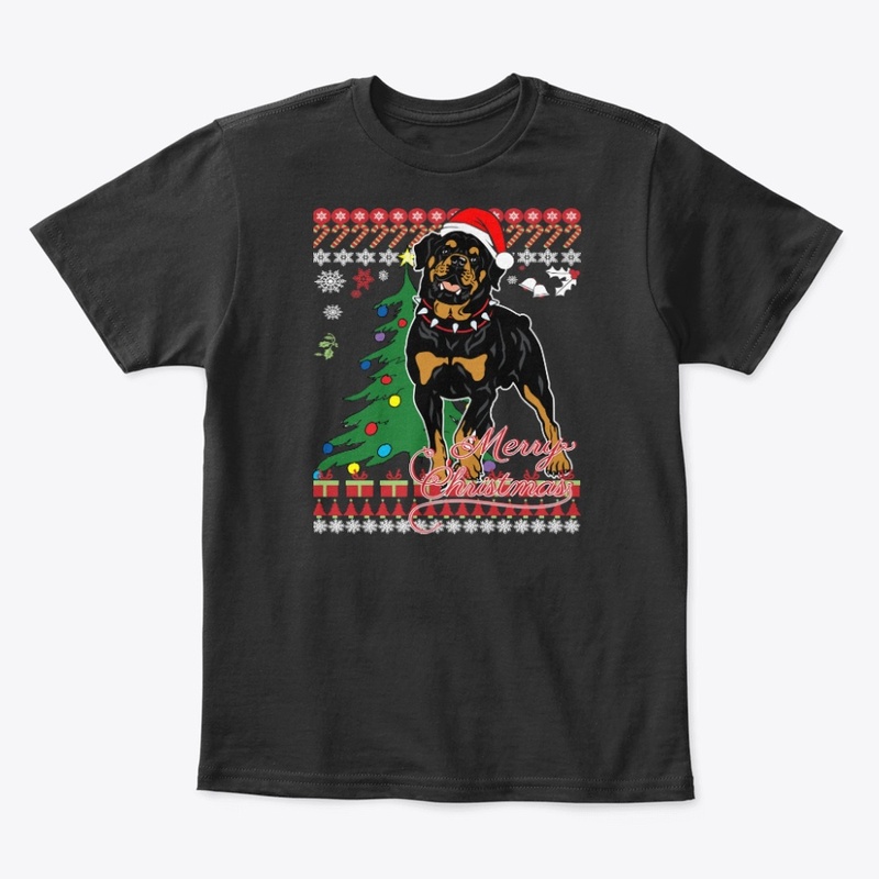 Ugly Christmas Sweater For Rottweiler Do