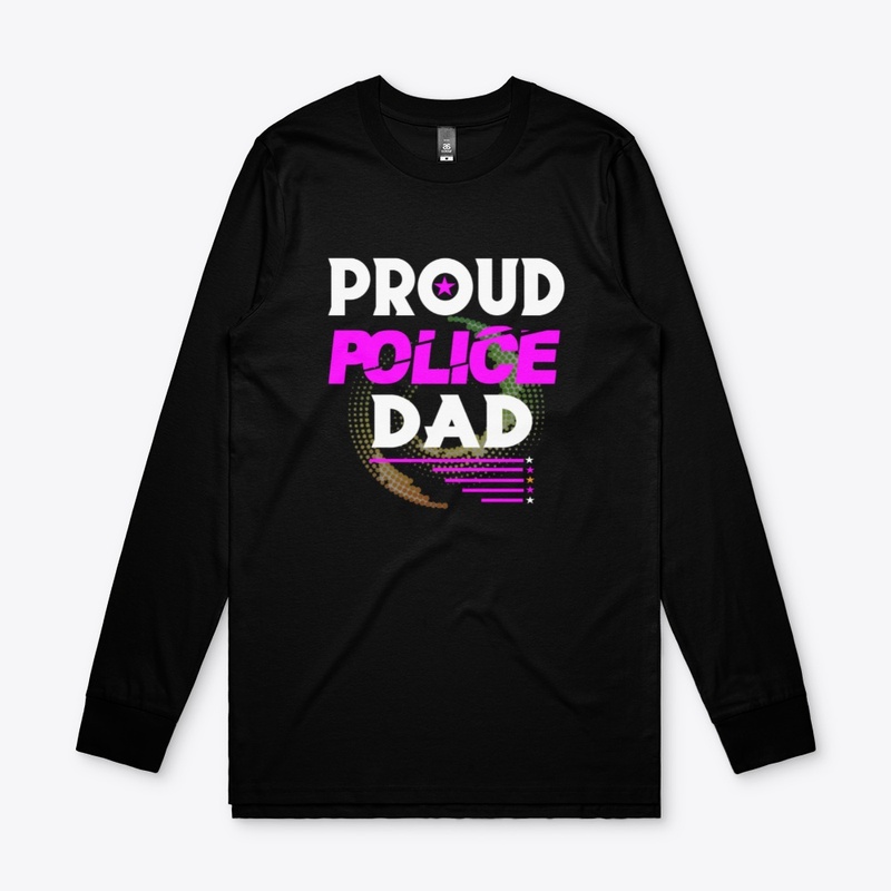 PROUD POLICE DAD SHIRT