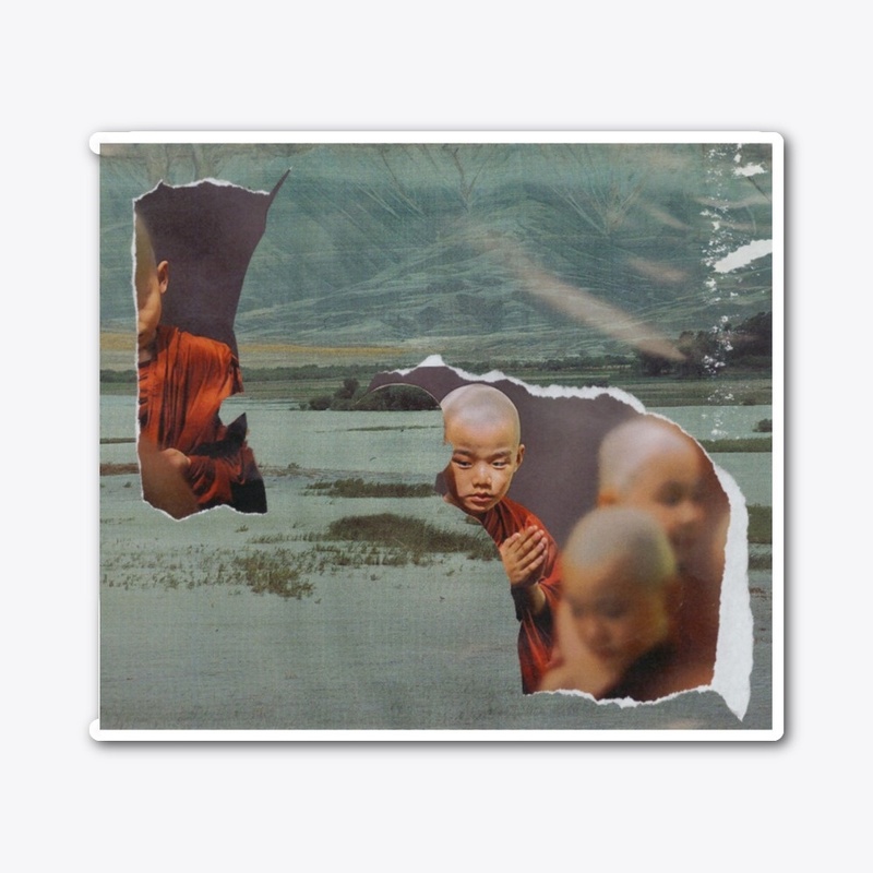 Handmade collage "Void"