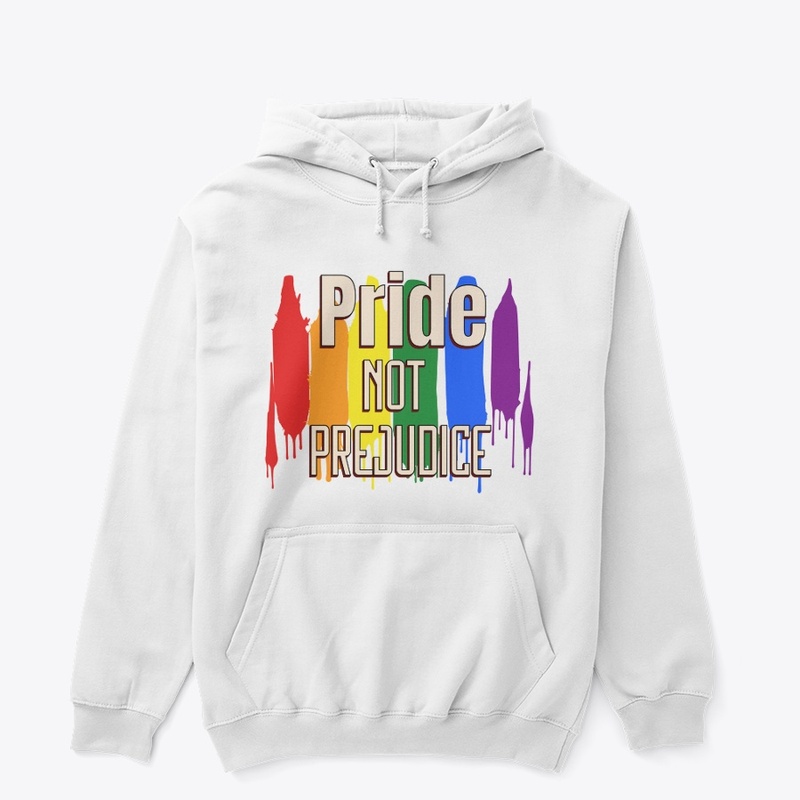 Pride Not Prejudice Paint Pride Flag