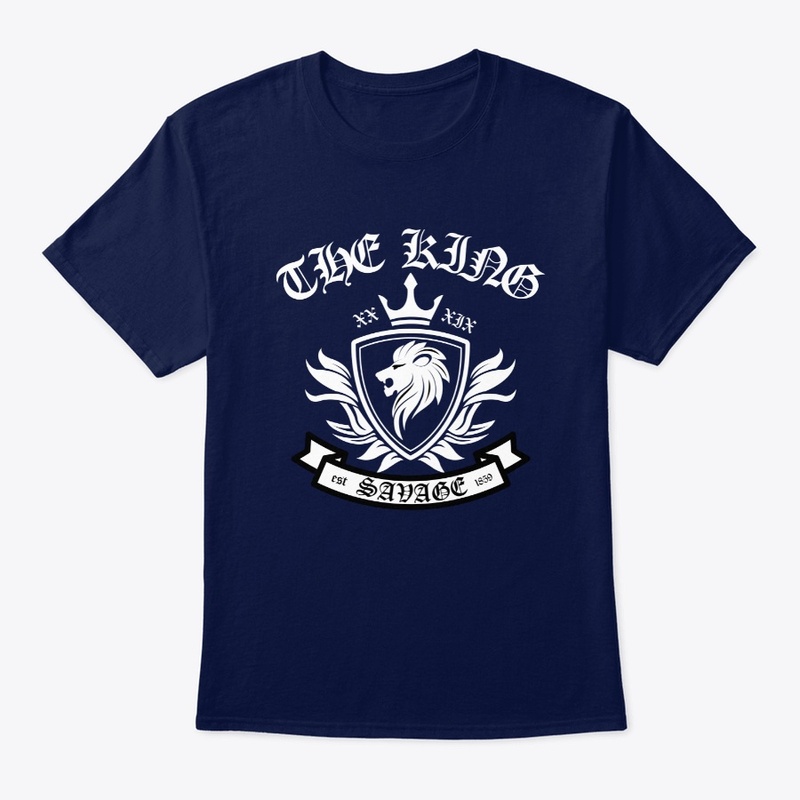 The king of savage, Lion cool design 