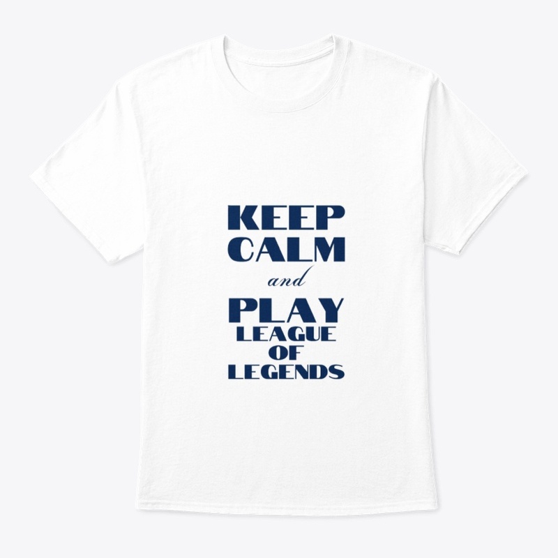 T-shirt with LEAGUE OF LEGENDS funny msg