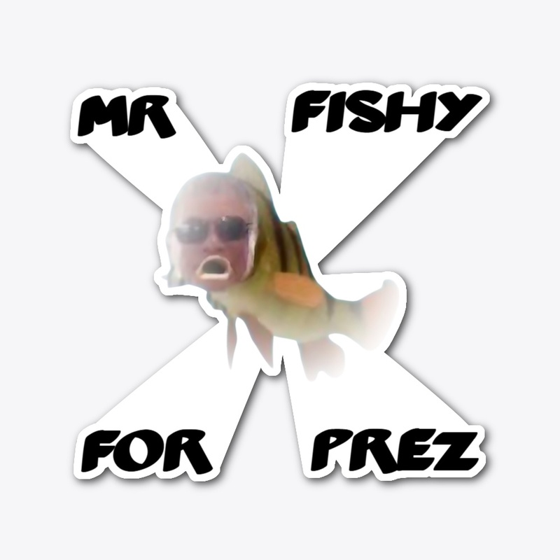 Mr. Pricky For President as a Fish!