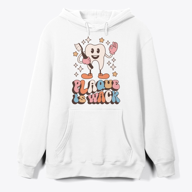 Plaque is wack Crewneck Sweatshirt
