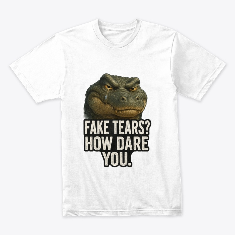 Alligator Fake Tears Tee!