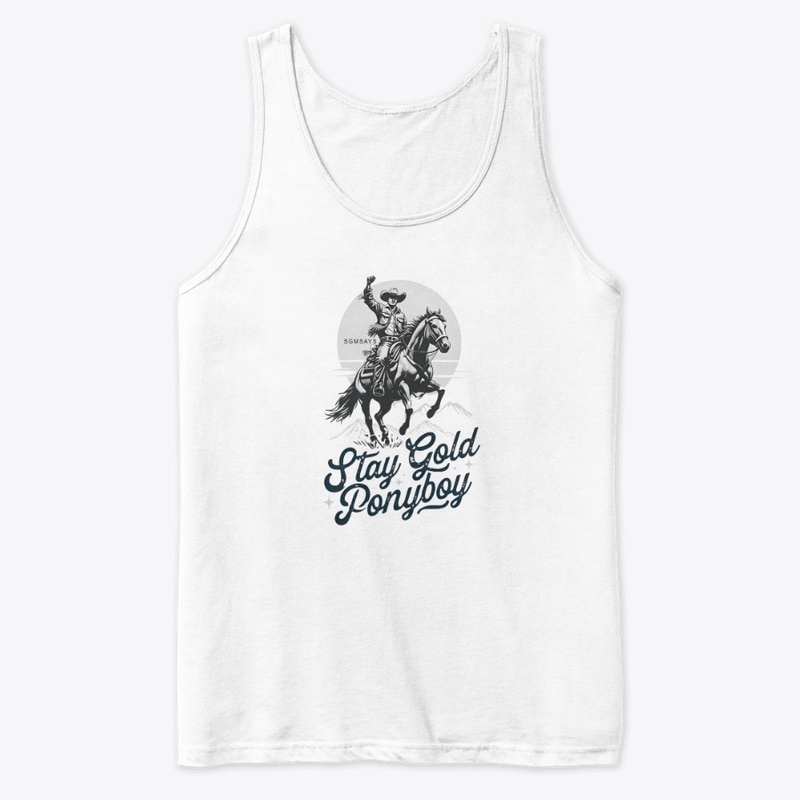 Stay Gold Ponyb September 2025 - Premium Tank Top - Premium Tank Top