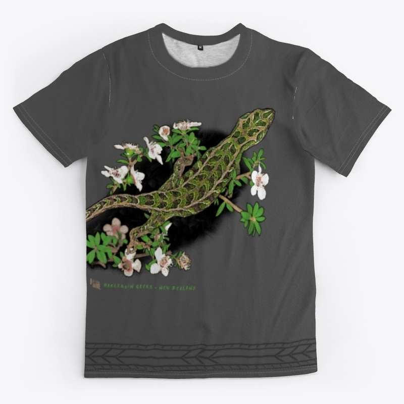 Harlequin gecko