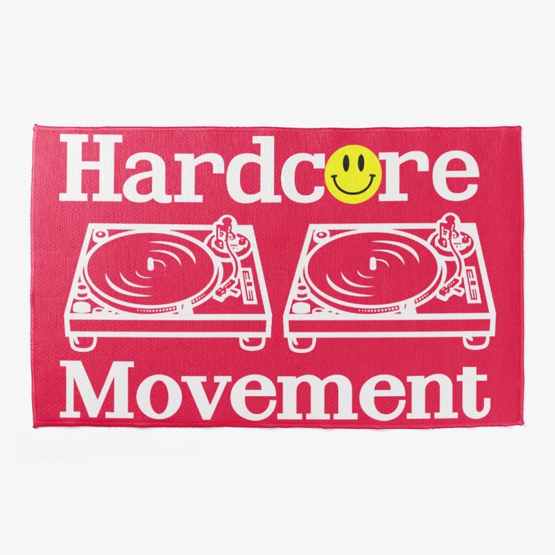 Hardcore Movement Merch (White Font)