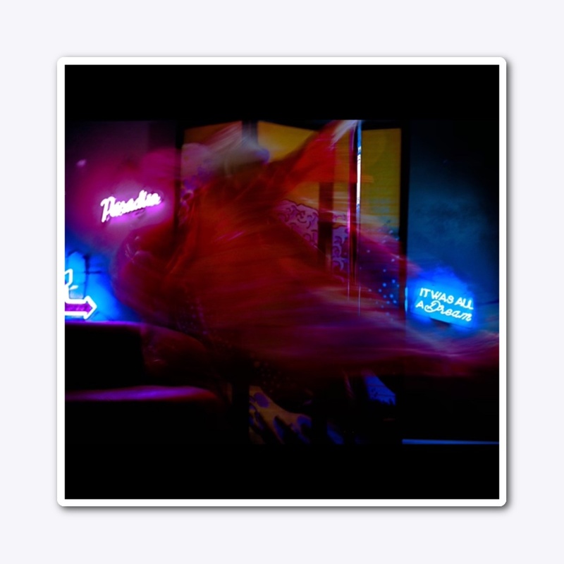 Quartier Rouge Album Art Sticker