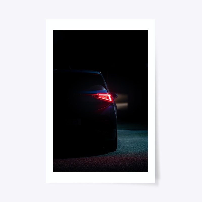 Car details at night
