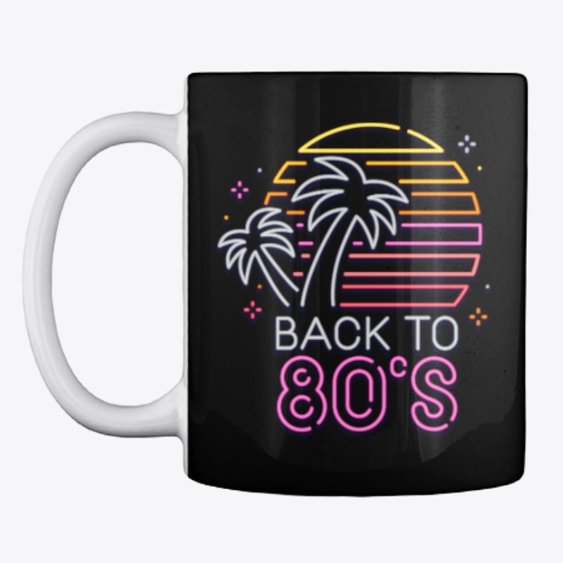 Back to the 80's palmier neon
