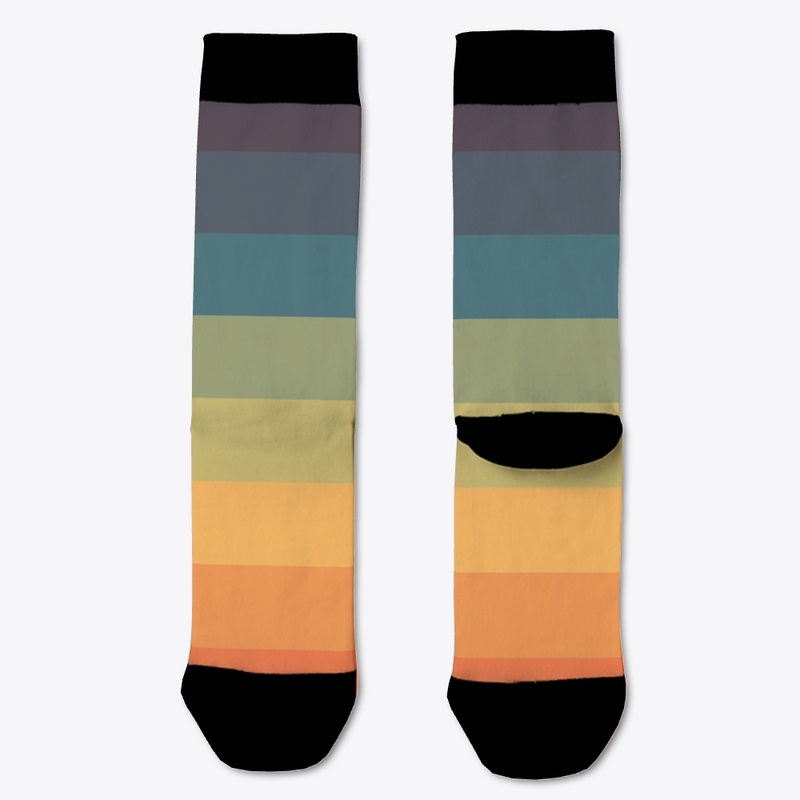 Classic Colorful Retro Stripes