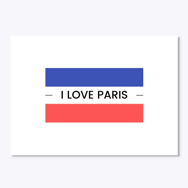 i love paris design