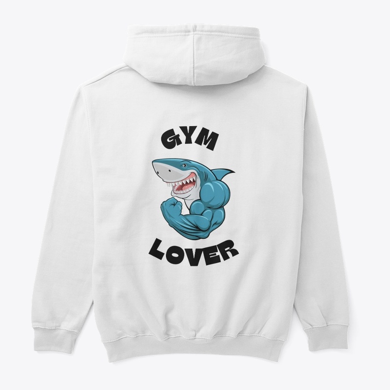 GYM LOVER  t-shirt high neck hoodies