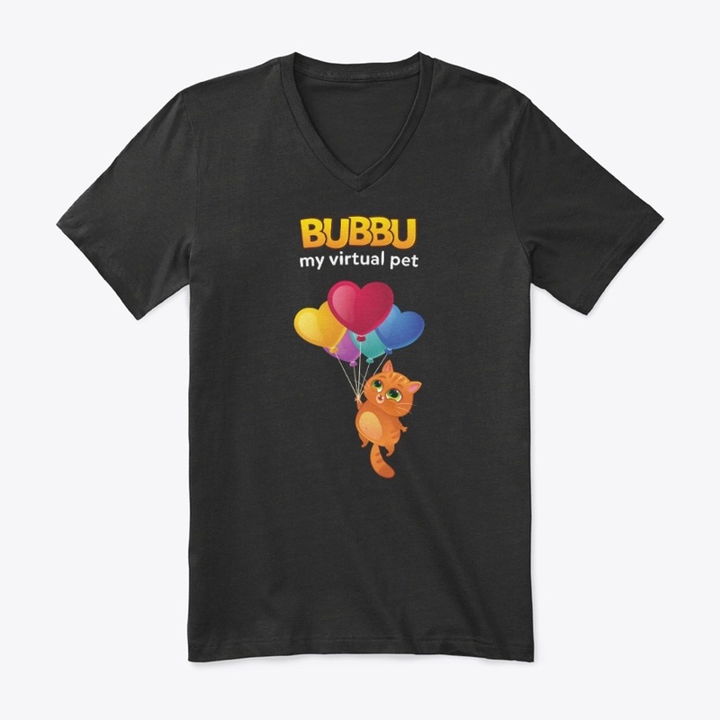 Bubbu with balloons