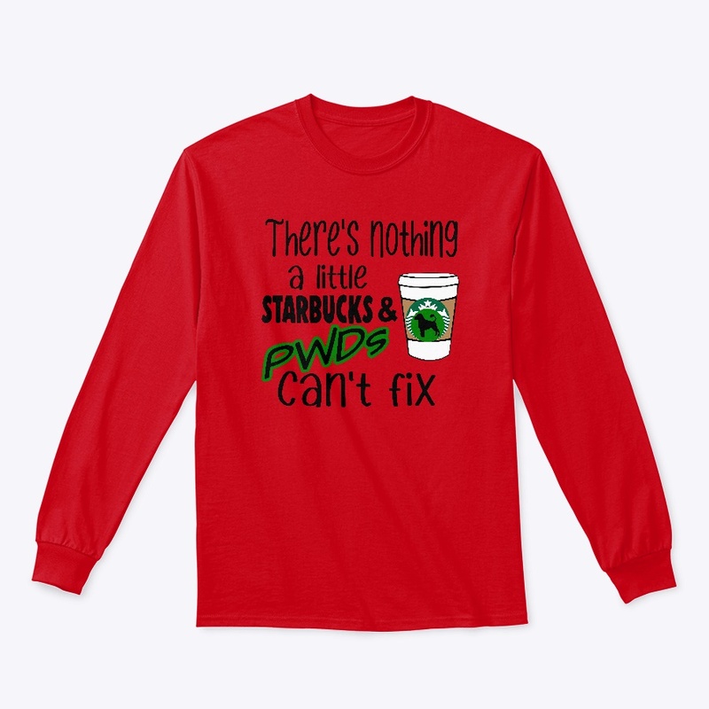 PWD &amp; Coffee Lover LS Tee