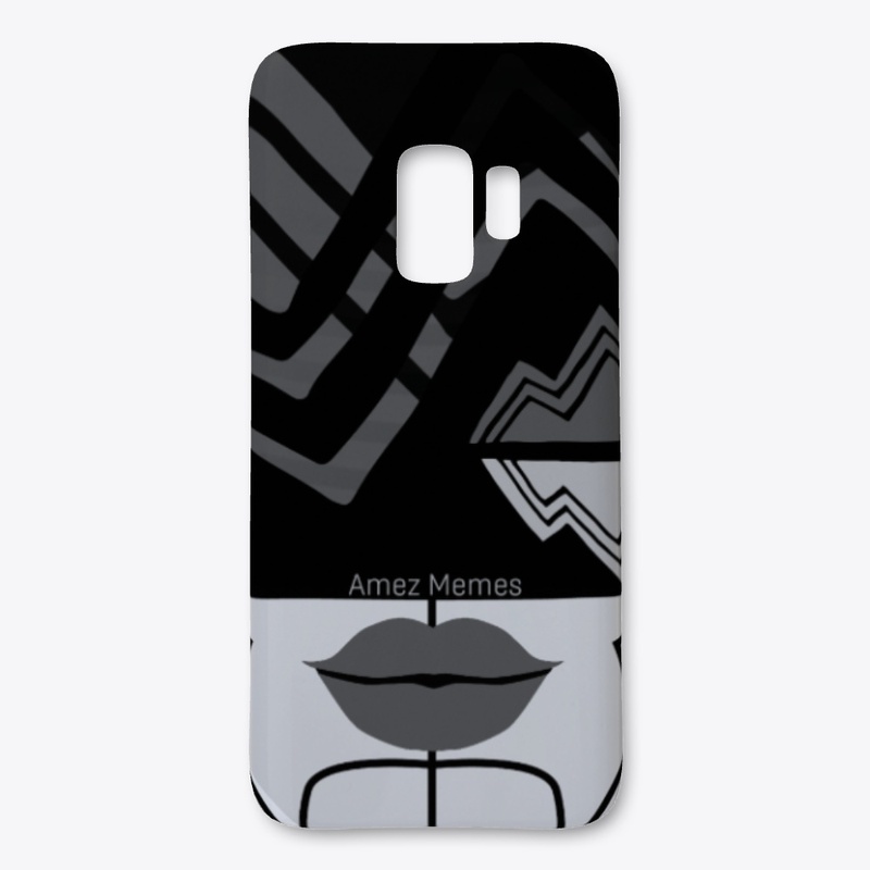 Black Gorgeous Lips Pattern 