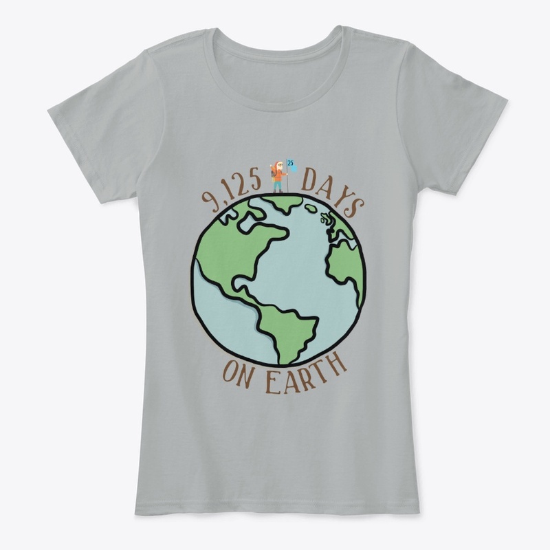 25 Years Old - 9,125 Days on Earth Shirt