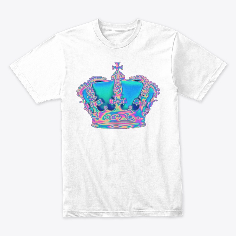 Holographic Crown Tee