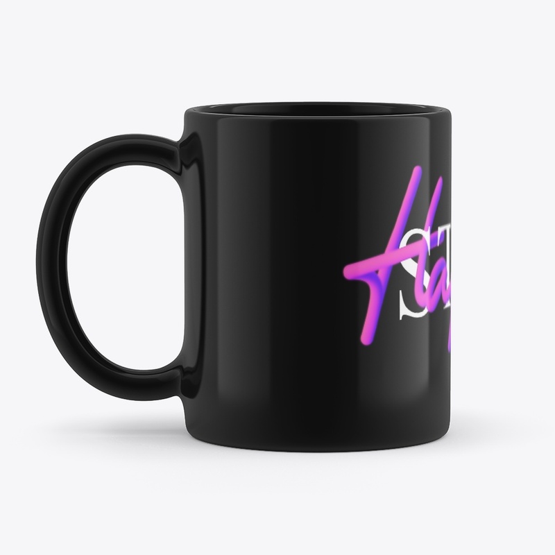 Stay Happy Typographic art