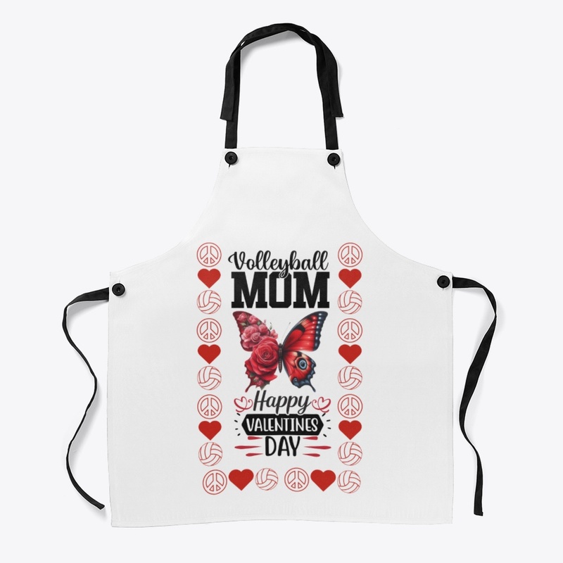 Volleyball Mom Happy Valentines Day