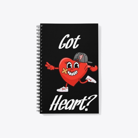 Got Heart? Black Camiseta Front