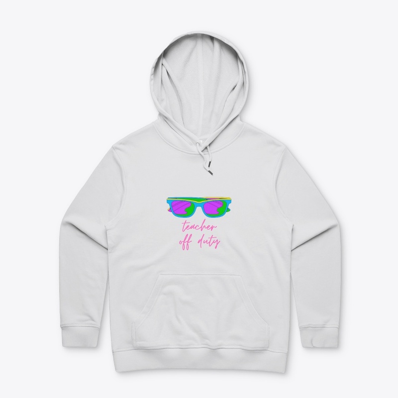 Teacher off duty cool t-shirt design